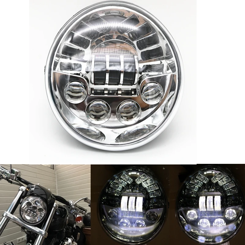 2017 мотоциклетный алюминиевый головной светильник для Harley V Rod VRSCA VRSC VRSC/V-ROD