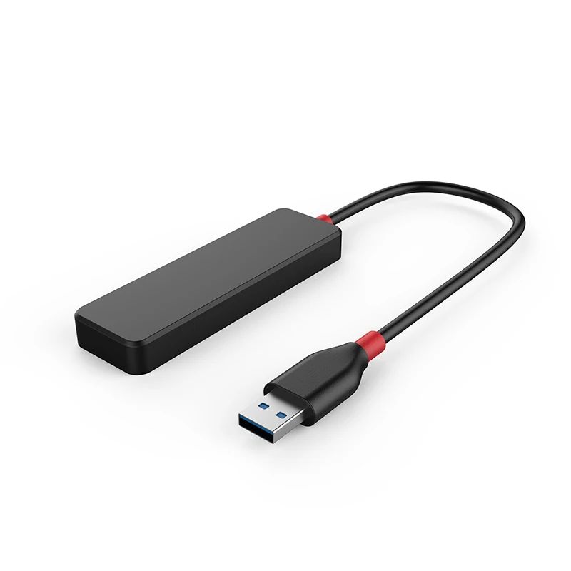 Высокоскоростной концентратор USB 3 0 4 порта 5 Гбит/с тонкий компактный
