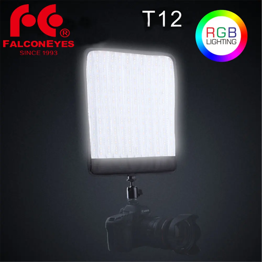 Портативная Светодиодная лампа Falcon Eyes T12 для студийной видеосъемки