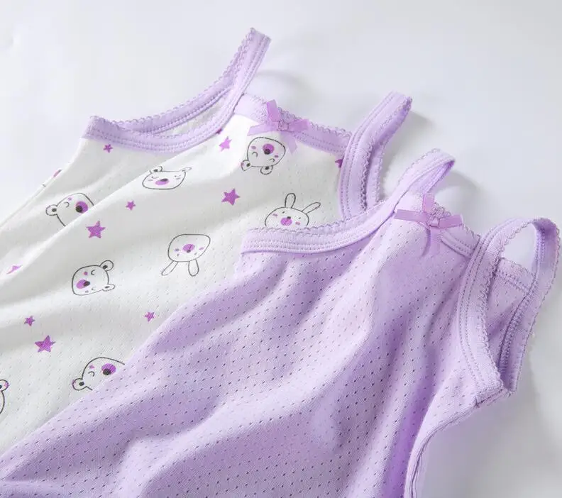 purple set 2 pcs Одежда для малышей; комплект из 2 предметов; боди для малышей; Одежда для мальчиков и девочек; одежда для детей; хлопок; Летний жилет; детская одежда; комбинезоны с животными - Цвет: purple set 2 pcs