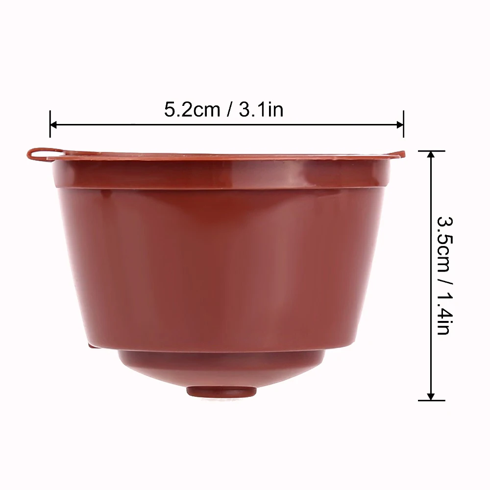 Многоразовые кофейные капсулы Dolce Gusto 3/6 шт./лот совместимые с Nescafe Gusto|coffee