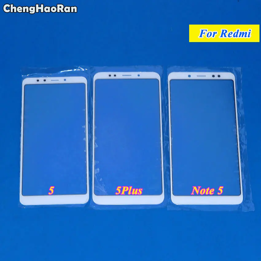ChengHaoRan 1 шт. для Xiaomi Mi 5 5C 5S 5s Plus 6 Mix 2 Redmi 5Plus Note передняя стеклянная панель сенсорный