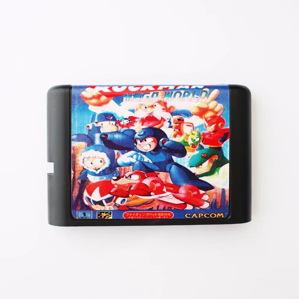 Игровая консоль Rockman Mega World 16-битная MD для 16-битной игровой консоли Sega MegaDrive Genesis |