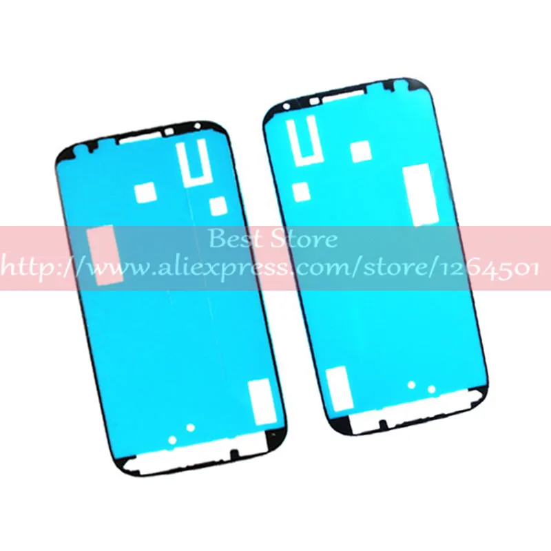 5 шт. для Samsung Galaxy S4 i9500 S 4 LCD Tocuh экран передняя рамка 3M Клейкая Двусторонняя клейкая