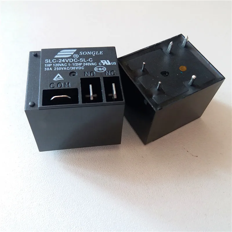 5 шт. реле SLC 05VDC SL C 12VDC 250В 30А pin Реле В/12В/24В DC реле|Реле| |