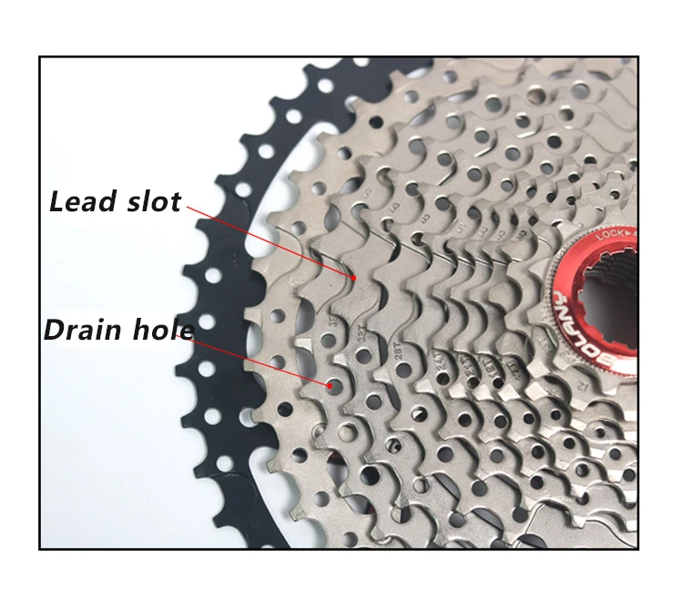 Дорожный велосипед Freewheel 10-36T 10 скоростей MTB Кассетная стальная шестерня