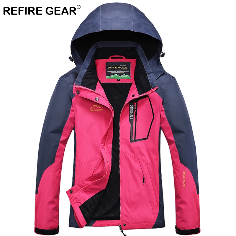 Куртка ReFire Gear демисезонная водонепроницаемая для активного отдыха ветровка