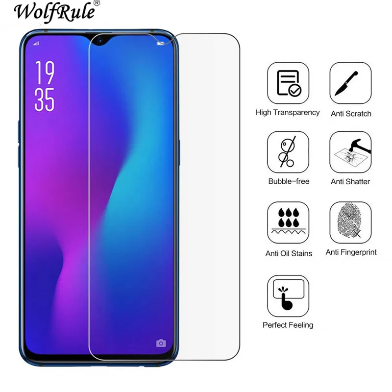 2 шт. Защитное стекло для экрана OPPO R17 закаленное Pro телефона с защитой от царапин