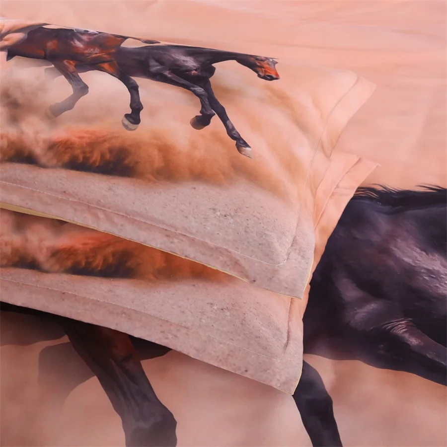 Комплект постельного белья из полиэстера и хлопка роскошный комплект с объемным