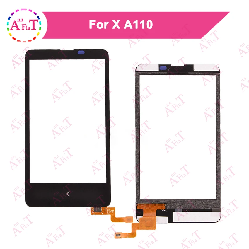 4.0&quot for Nokia Lumia x Dual SIM A110 RM-980 Touch Screen Digitizer Sensor Outer Glass Lens Panel Free plastic 3M glue | Мобильные