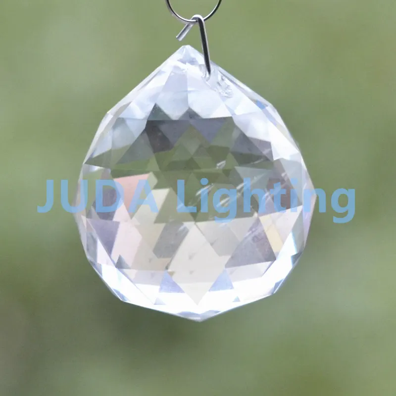 40 мм хрустальная люстра в форме шара для светодиодного подвесного светильника