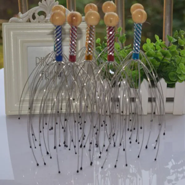 Массажная головка для отдыха с металлическим наконечником фактурой массажер