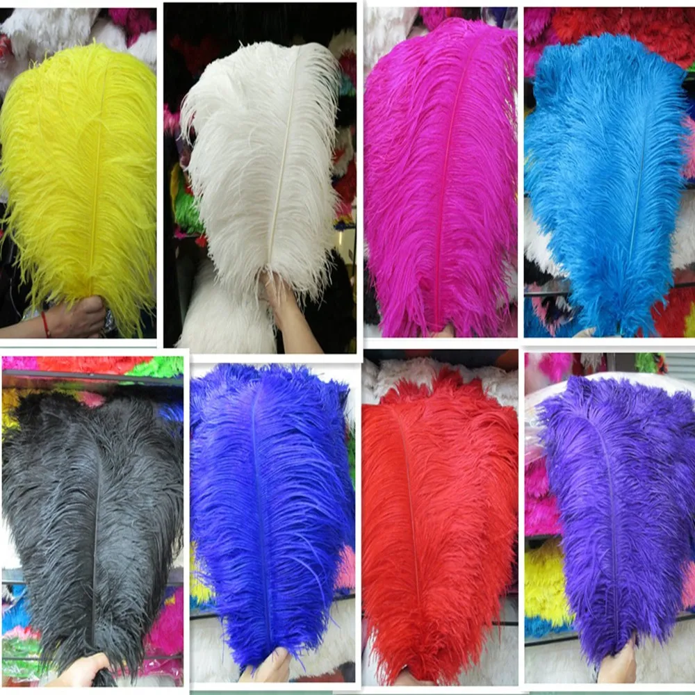 20 шт. декоративные перья страусиного дерева 16 18 дюймов 40 45 см|ostrich feather|ostrich feathers