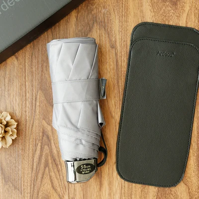 Ветрозащитный Mini 5 складной зонт для Для мужчин Портативный Paraguas Plegable Hombre Parapluie Homme небольшой карман зонтик для Бизнес Для мужчин - Цвет: Gray