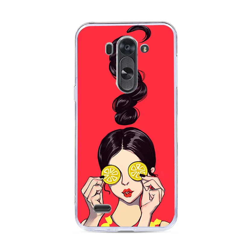 Мягкий чехол для LG G3 mini Beat G3S D722 D725 D728 D724 силиконовый Мультяшные чехлы телефонов с
