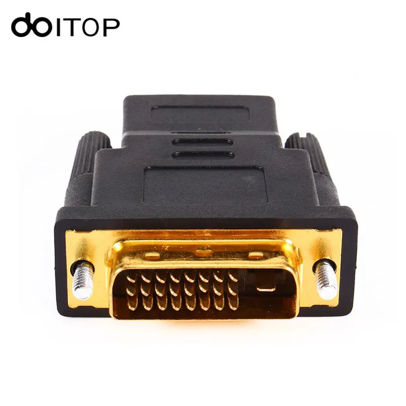 Конвертер адаптер DOITOP DVI 24 + 1 в HDMI конвертер Папа-мама кабель-конвертер DVI-d для HDTV