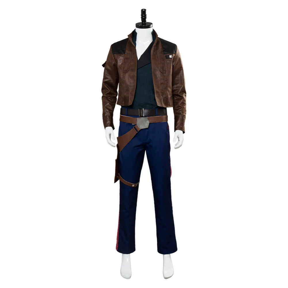 Movie Solo: A Star Story Cosplay Costume Han Solo Halloween Carnival Costumes | Тематическая одежда и униформа