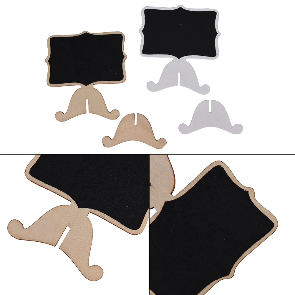 

Mini Message Table Number Wedding Party Decor Wooden Chalkboard Blackboard chalkboards Message board Teaching Stationery