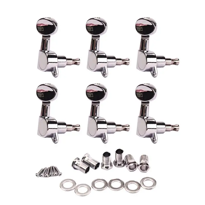 1 компл. Тюнинг Peg 6R Metal GC206E тюнинг ключ машина головка гитара детали для бас