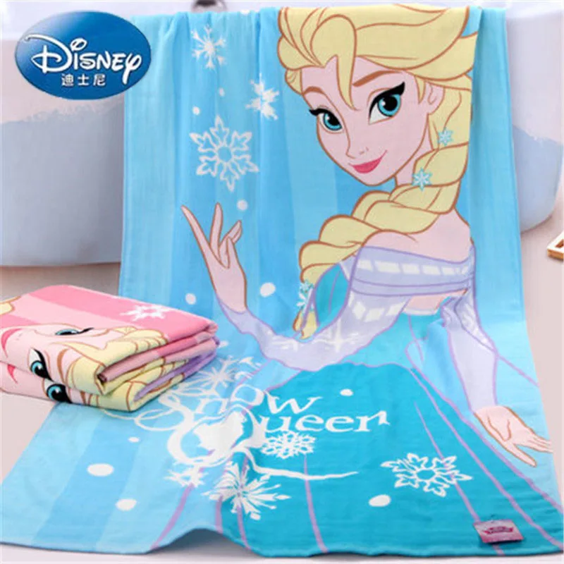 Элегантное Супер Большое банное полотенце Disney Princess мягкое и удобное газовое