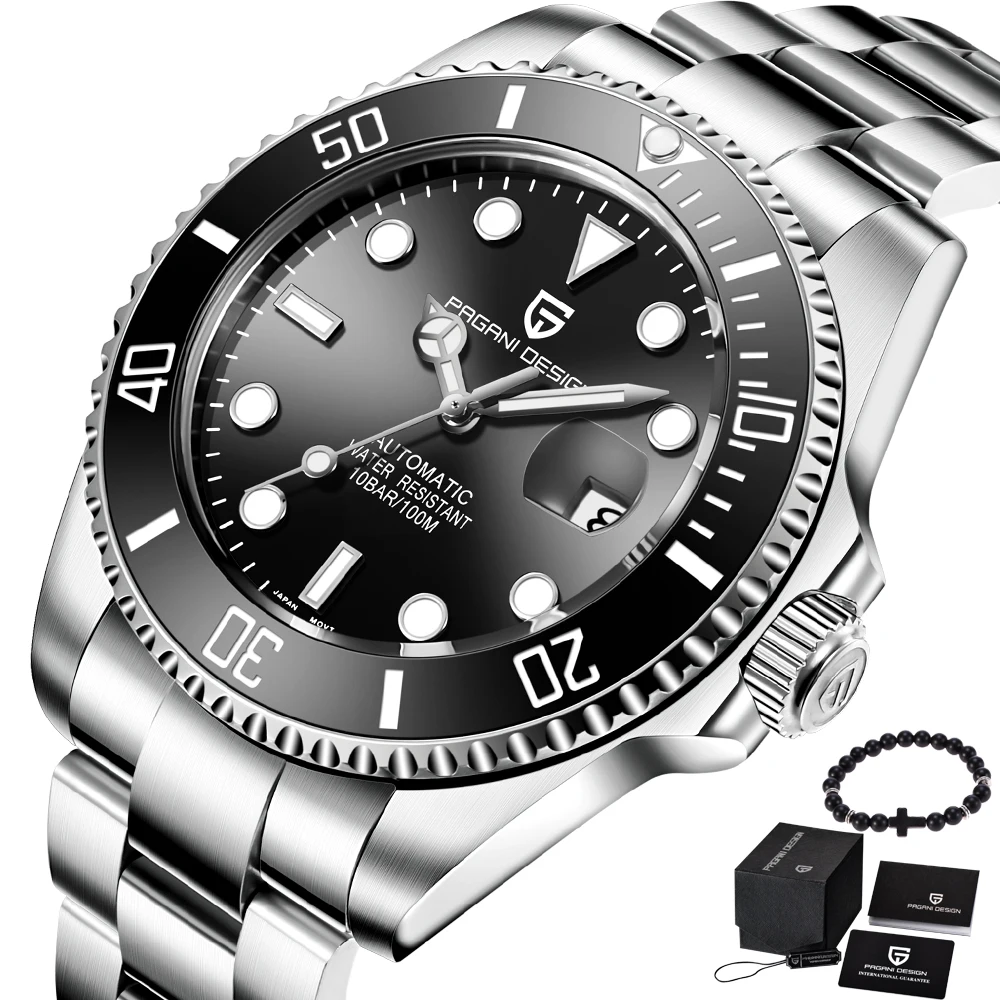 Часы наручные Мужские автоматические механические Брендовые спортивные