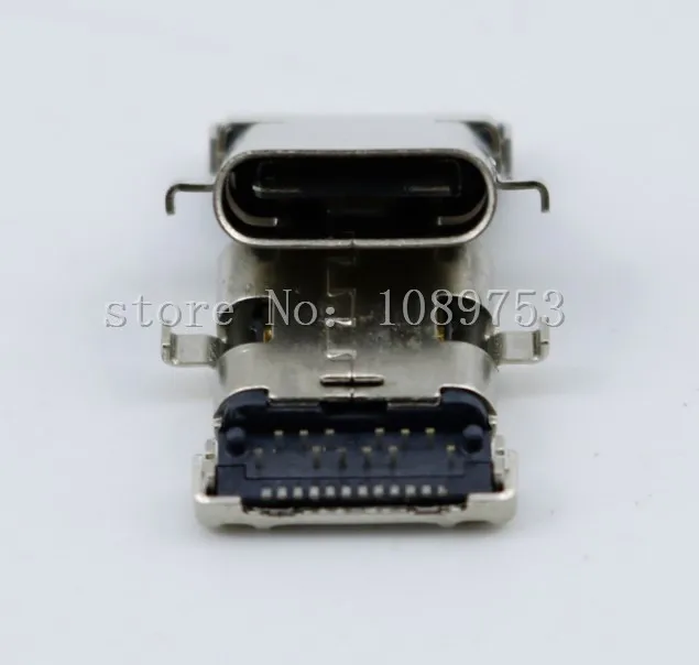 10 шт. USB 3 1 Type C гнездовой разъем 24pin 0 мм 90 градусов высокоскоростной DIY