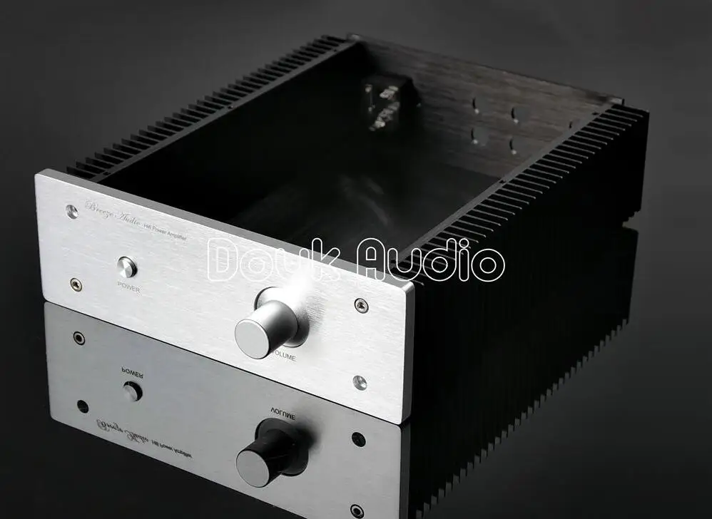 Douk аудио алюминиевое шасси DIY чехол усилитель корпус с радиатором|amplifier enclosure|aluminum