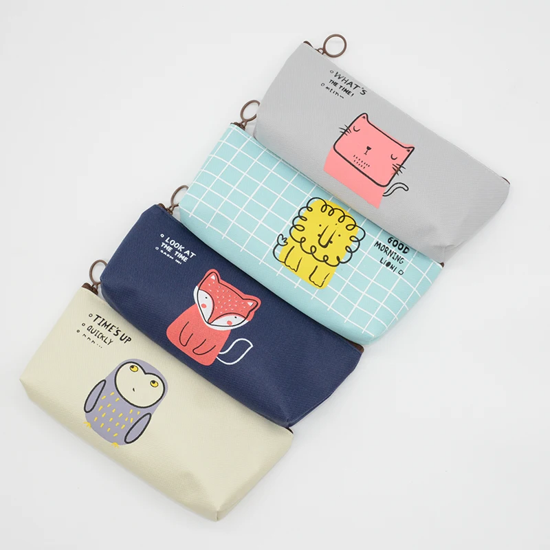 Чехол для карандашей в виде животных Astuccio Scuola School Kawaii Trousse Scolaire Stylo Kalem Kutusu Cute Estojo De Lapis Pennen Etui