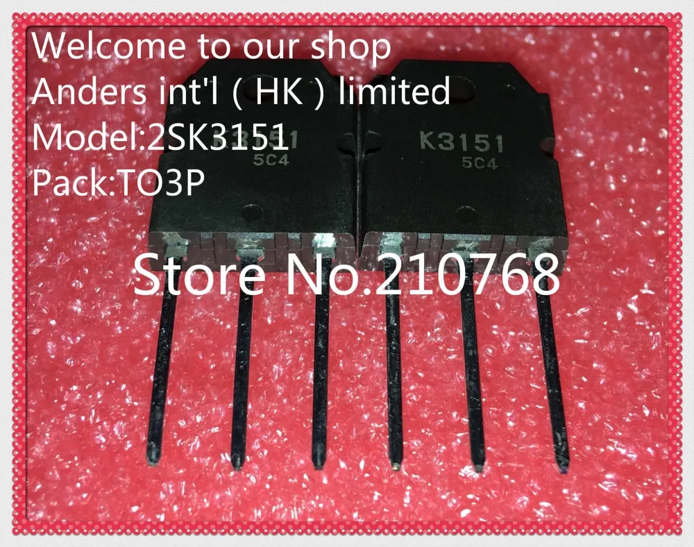 10 шт./лот 2SK3151 K3151 TO3P|lot case|lot kniveslots money |