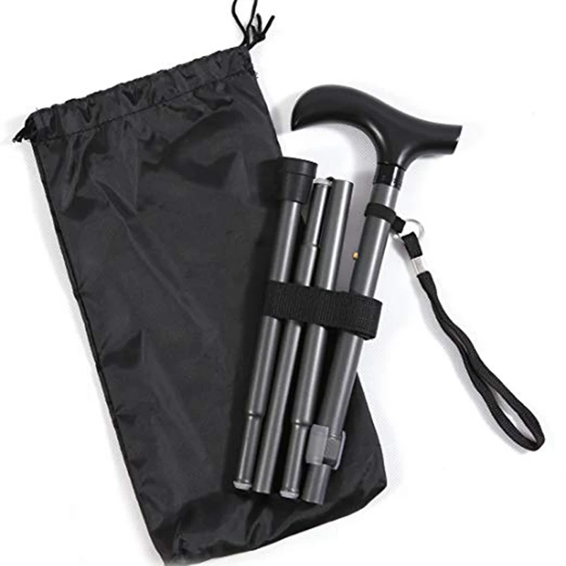 

Outdoor Sports Bag Walking Camping Sticks Carrying Pouch Case Folding Cane Storage Bags Durable Holder Bag With Drawstring