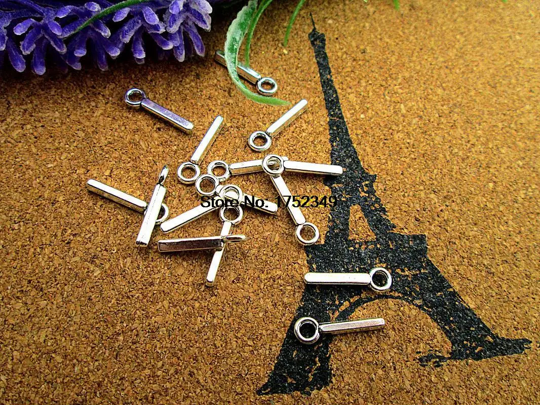 30 шт алфавитные буквы подвески античные шелковые алфавиты/буквы I 16 мм