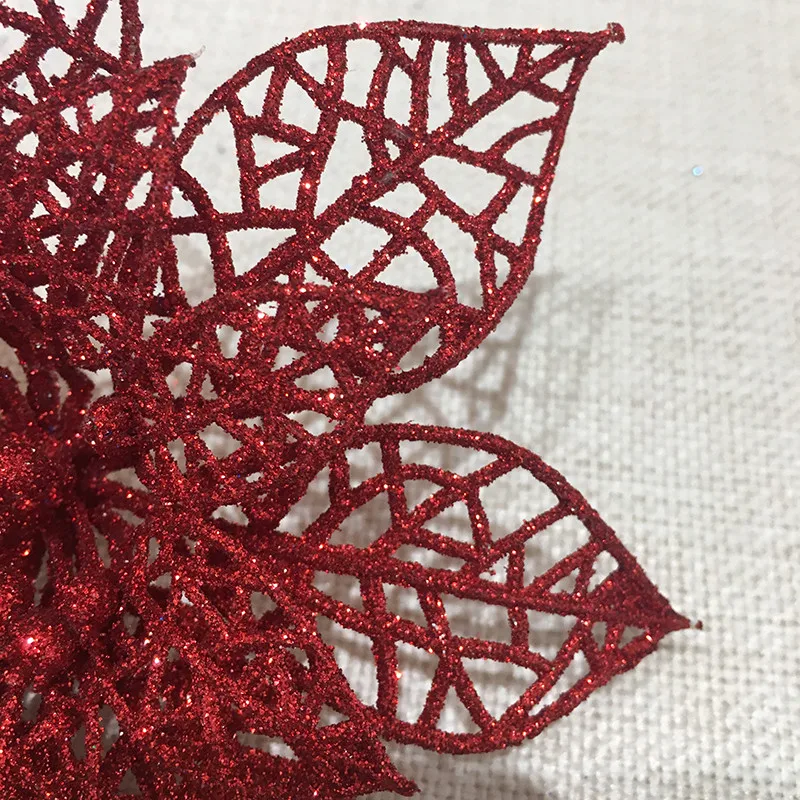 Искусственные полые цветы 7-15 см красивое украшение подвесное на рождественскую