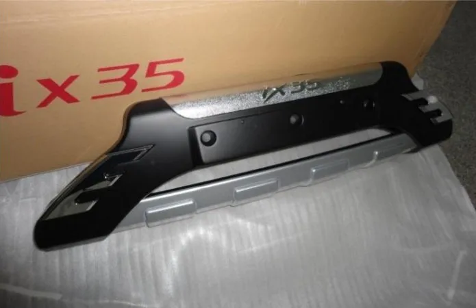 High quality plastic ABS Chrome Front+Rear bumper cover trim For 2010-2012 Hyundai ix35 | Автомобили и мотоциклы