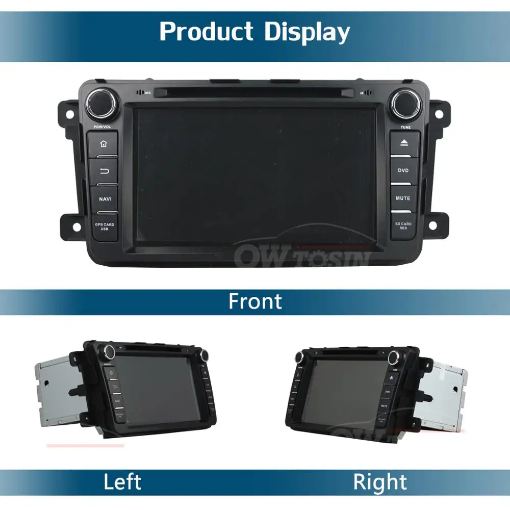 " ips Восьмиядерный 4 Гб ОЗУ+ 64 Гб ПЗУ Android 9,0 Автомобильный DVD Радио gps Navi для Mazda CX-9 CX9 CX 9 2012 2013 DSP CarPlay Parrot BT
