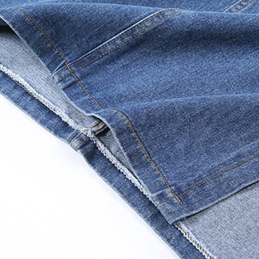 Женская джинсовая юбка-карандаш с высокой талией FTGSDLONG повседневная