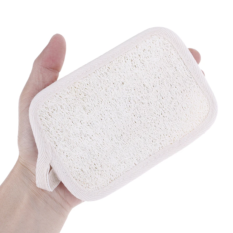 

1pc Natural Loofah Bath Shower Sponge Body Scrubber Exfoliator Washing Pad Bathroom Accessories Drop Shipping