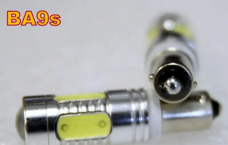 2 шт./лот белая лампочка BA9S T11 W6W 1895 COB светодиодная SMD 7 5 Вт купольная лампа CREE Q5