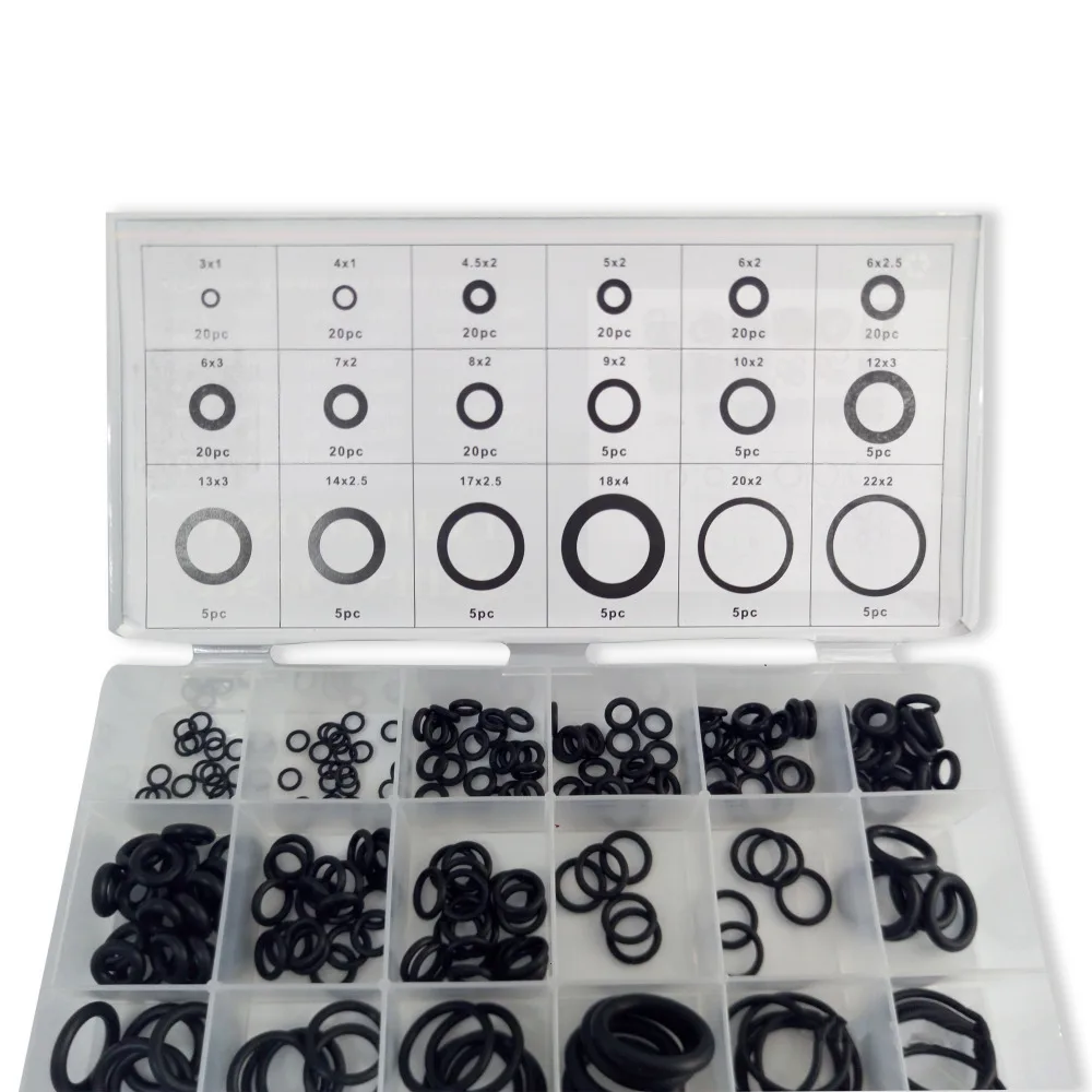 Резиновые уплотнительные кольца AC9000 Acecare, водонепроницаемые, различные размеры, для пейнтбола, PCP, в пластиковой коробке от AliExpress WW