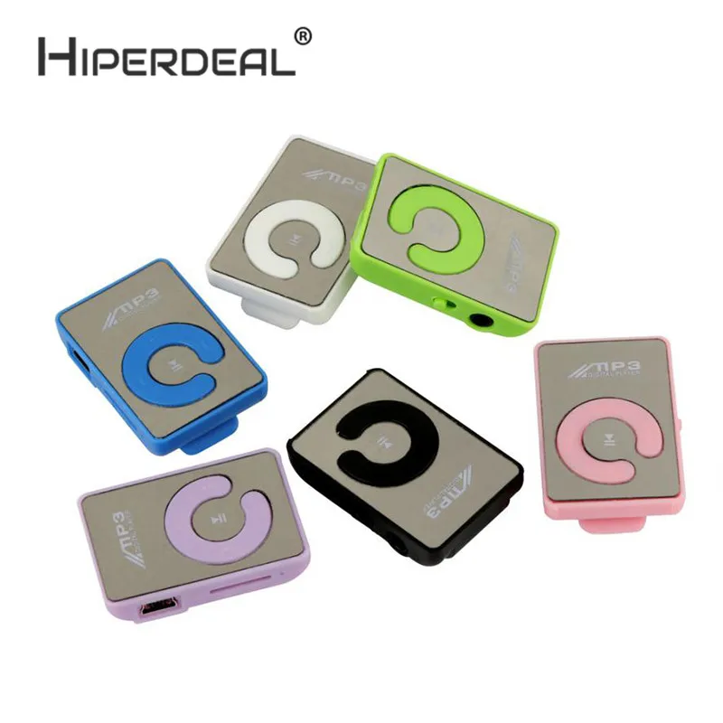HIPERDEAL мини клип цветочный узор MP3 плеер Музыкальный медиаплеер Поддержка Micro SD TF