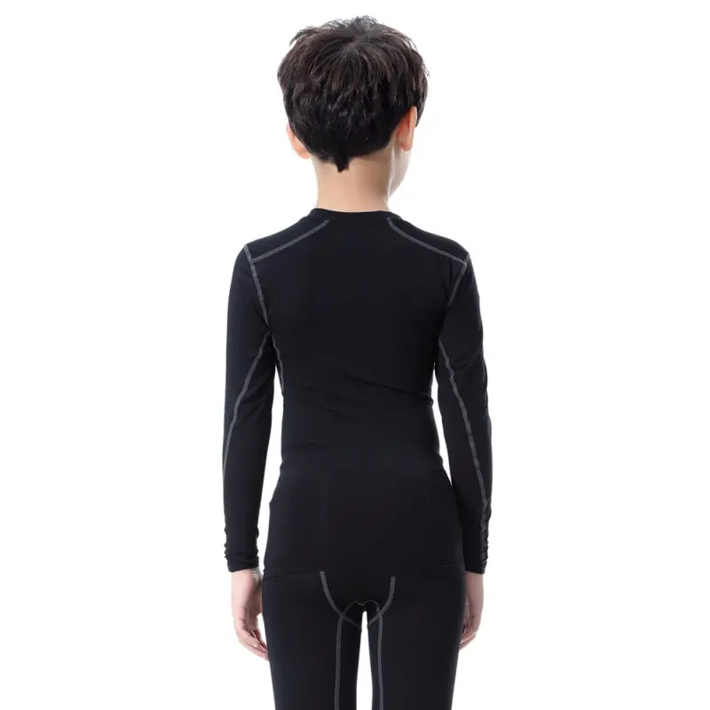 Новинка 2017 года детская компрессионная футболка для мальчиков топы с длинными