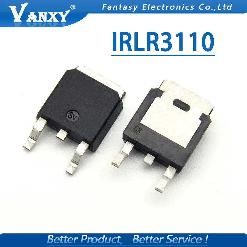 10 шт. IRLR3110Z TO 252 IRLR3110 TO252 LR3110Z LR3110 IRLR3110ZPBF IRLR3110ZTRPBF SOT|Интегральные схемы| |