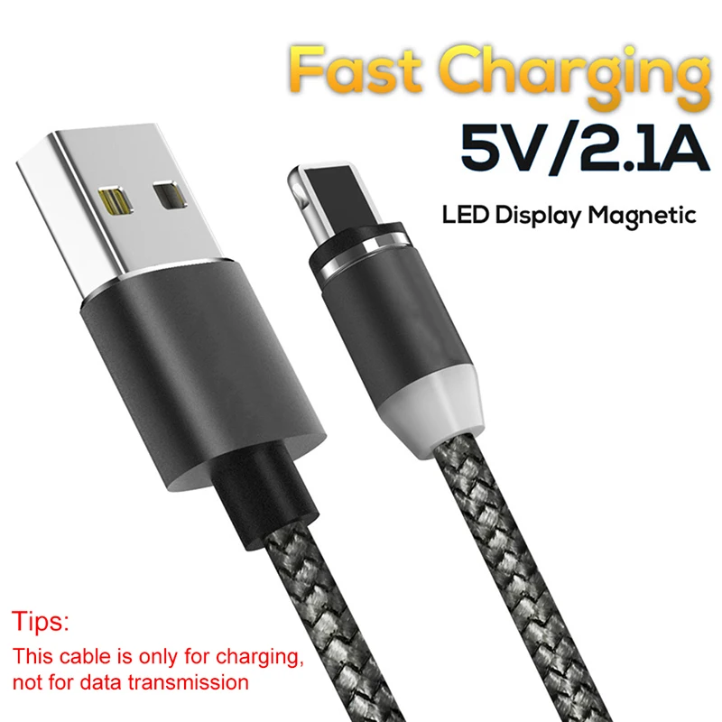 Магнитный зарядный кабель USB Type C 1 м с нейлоновой оплеткой|fast charge|type-c chargerxiaomi usb-c |