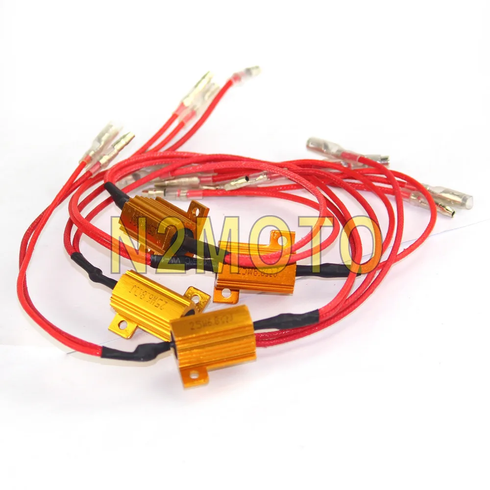 4 шт. светодиодные индикаторы поворота 25 Вт 6 8 Ом|light led|controller controlresistor led |