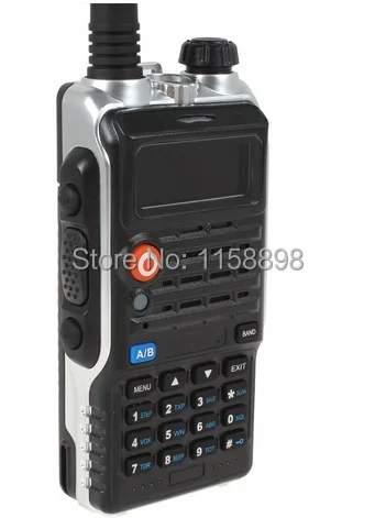 Бесплатная доставка DHL + 2 шт./лот Baofeng UV-B2 5 W UHF VHF двухполосный иди и болтай Walkie Talkie