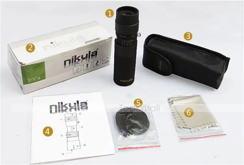 Free Shipping Telescope 10-30 x 25 Flexible focus High Power Monocular 200-500M lens Gifts | Инструменты