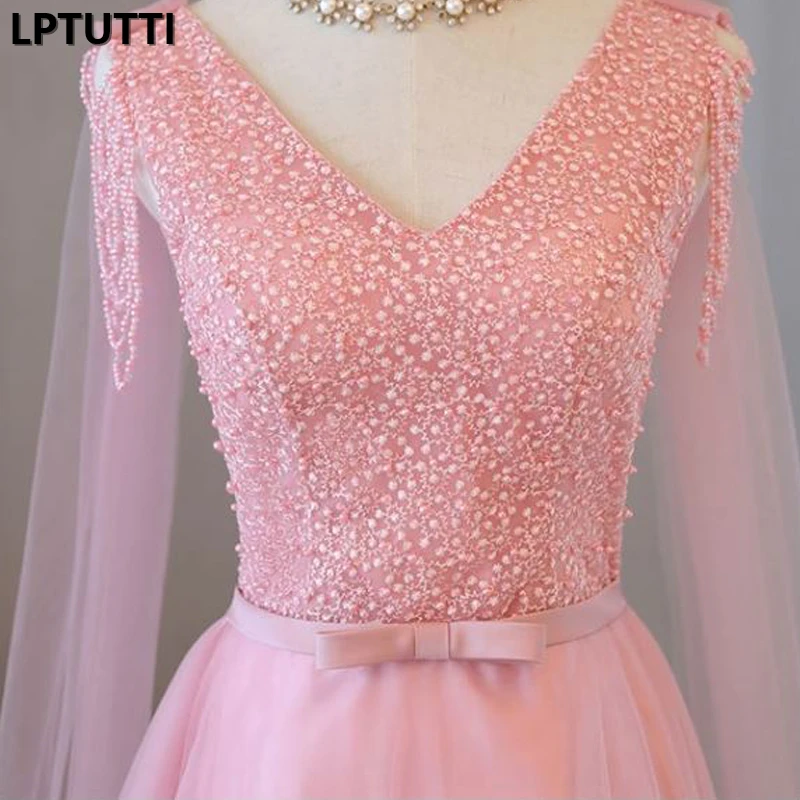 Женское длинное вечернее платье с вышивкой и бисером|Вечерние платья| |