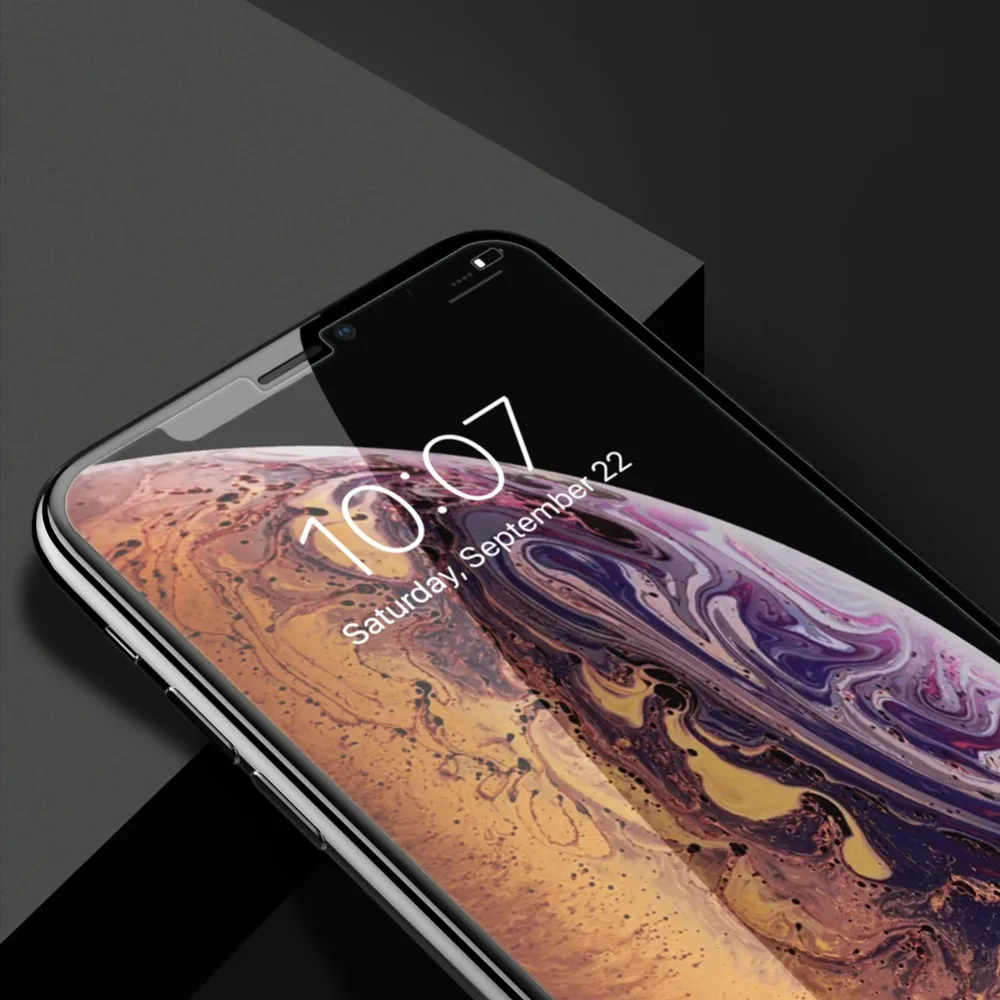 Для iPhone XS MAX стекло Nillkin Super T + Pro ультратонкое закаленное для защиты экрана XR X Nilkin