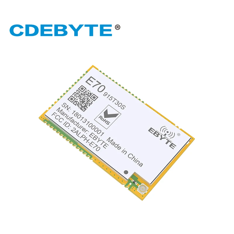 E70-915T30S непрерывная передача ARM CC1310 915 МГц 1 Вт IPX штамп антенна отверстия