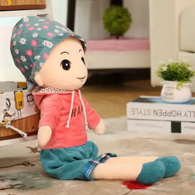 Red Sportswear 1 шт. 45 см/60 см/75 см Новинка RagDoll мягкие куклы плюшевые Фил плюшевые Свадебные Тряпичные куклы милые игрушки Милая модель для девочек детский подарок на день рождения - Цвет: Red Sportswear