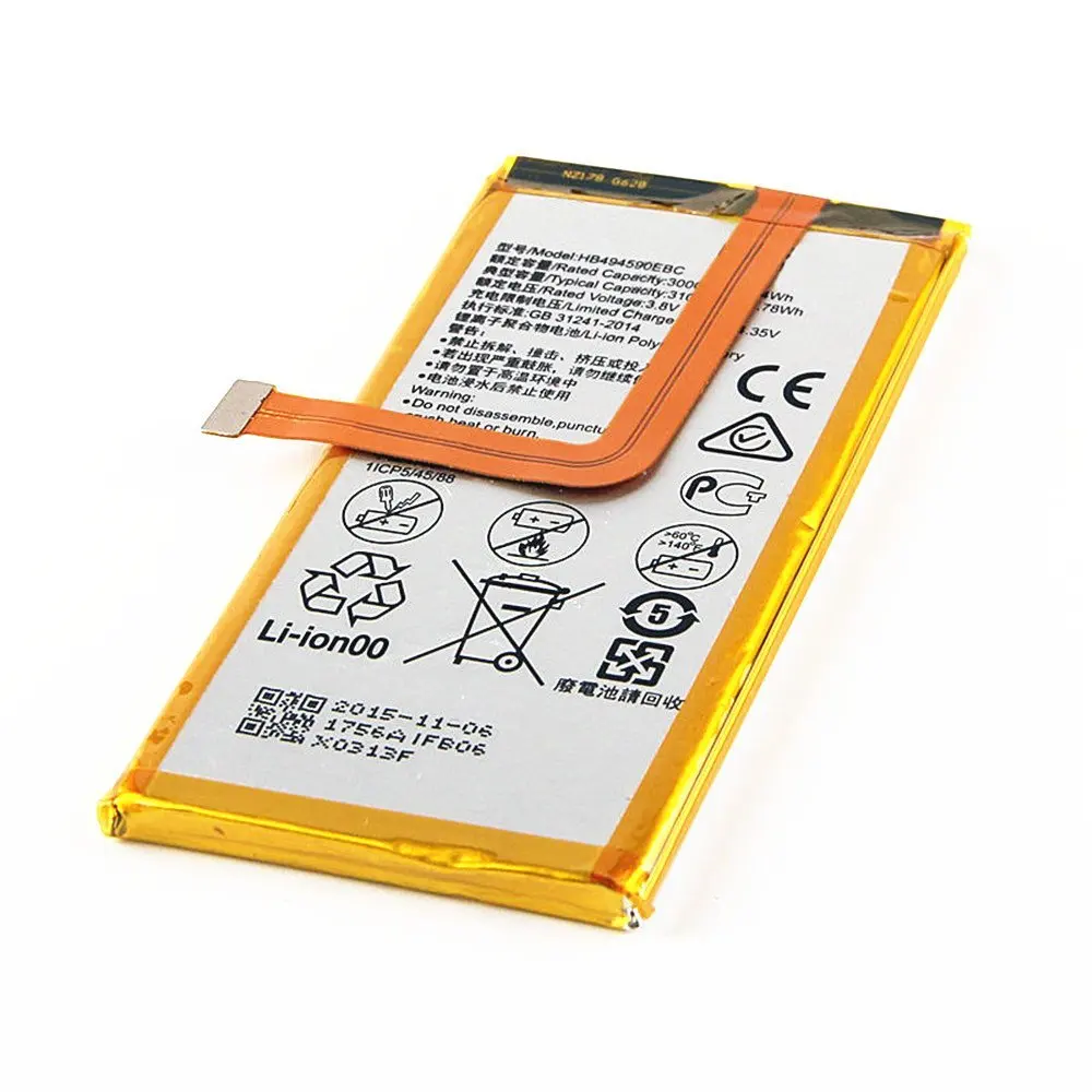 

Replacement Battery HB494590EBC For Huawei Honor 7 Glory 7 PLK-TL01H 3000mAh
